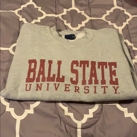 ball state crewneck sweatshirt